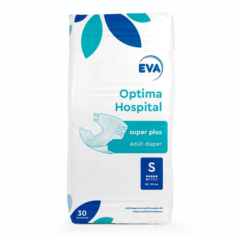 Підгузки для дорослих EVA optima hospital super plus, розмір S